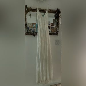 Long white dress